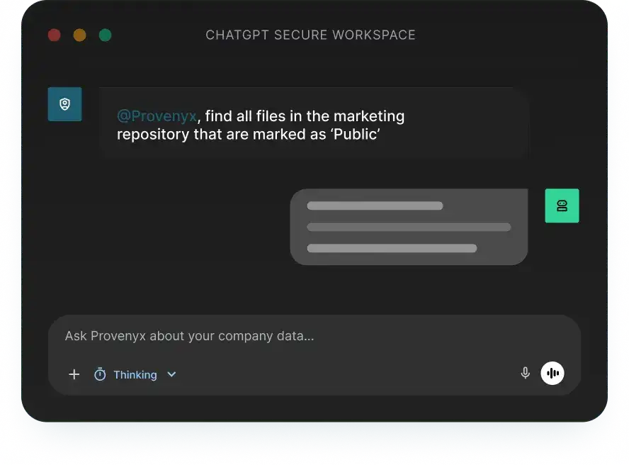 ChatGPT workspace preview